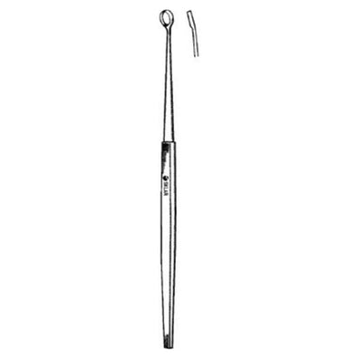 Curette Dermal Cannon 5-3/4" #4 7mm Tip Stainless Steel Ea